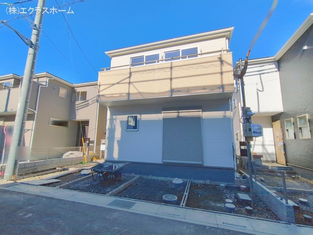 埼玉県春日部市小渕の新築戸建て外構写真 2026年1月7日撮影