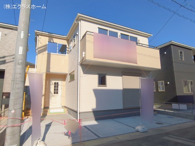 埼玉県春日部市小渕の新築戸建て完成写真 2026年1月26日撮影