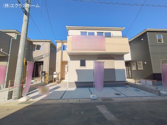 埼玉県春日部市小渕の新築戸建て完成写真 2026年1月26日撮影