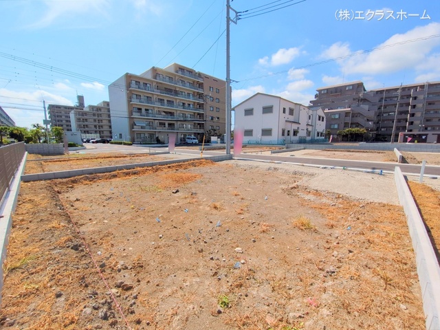 埼玉県春日部市小渕の新築戸建て更地・土地写真 2025年7月21日撮影