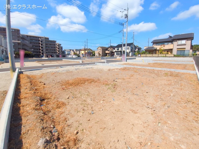 埼玉県春日部市小渕の新築戸建て更地・土地写真 2025年7月21日撮影