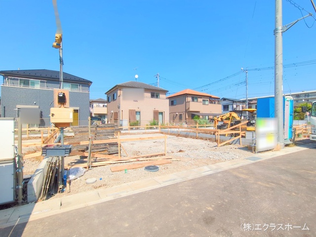 埼玉県春日部市小渕の新築戸建て基礎写真 2025年9月16日撮影