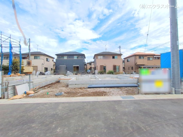 埼玉県春日部市小渕の新築戸建て基礎写真 2025年10月5日撮影