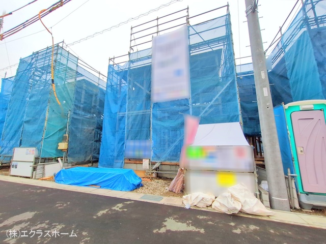 埼玉県春日部市小渕の新築戸建て上棟写真 2025年10月15日撮影