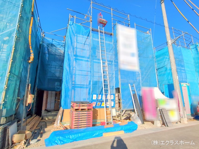 埼玉県春日部市小渕の新築戸建てシート写真 2025年11月16日撮影