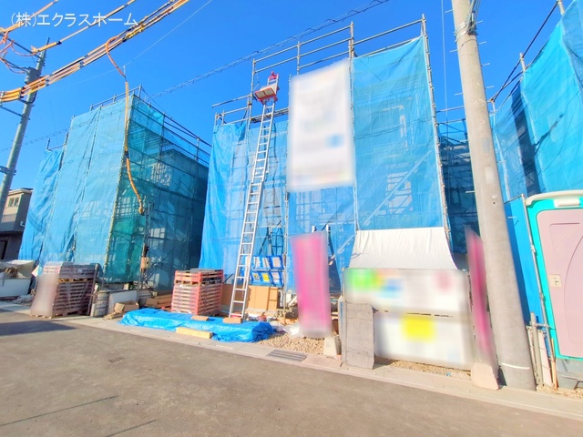 埼玉県春日部市小渕の新築戸建てシート写真 2025年11月16日撮影