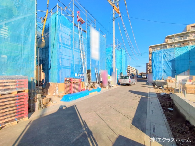 埼玉県春日部市小渕の新築戸建てシート写真 2025年11月16日撮影