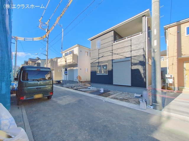 埼玉県春日部市小渕の新築戸建て外構写真 2026年1月7日撮影