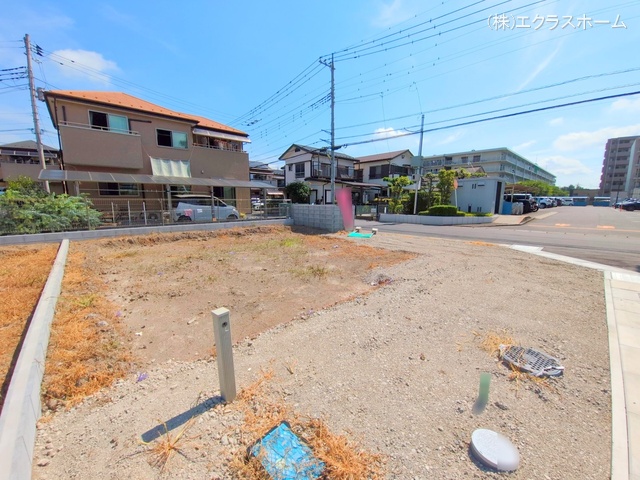 埼玉県春日部市小渕の新築戸建て更地・土地写真 2025年7月21日撮影