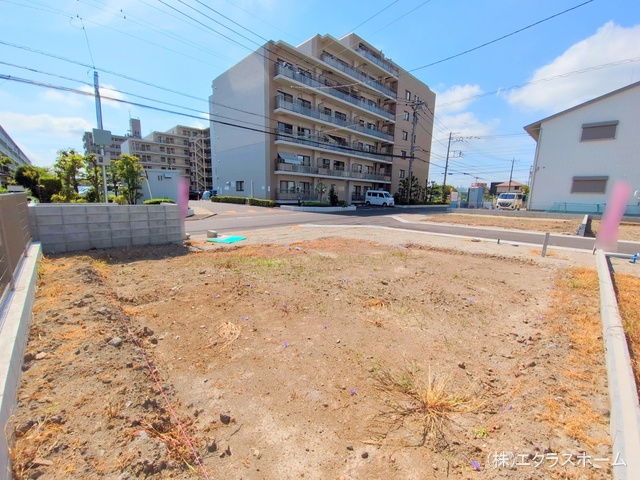 埼玉県春日部市小渕の新築戸建て更地・土地写真 2025年7月21日撮影