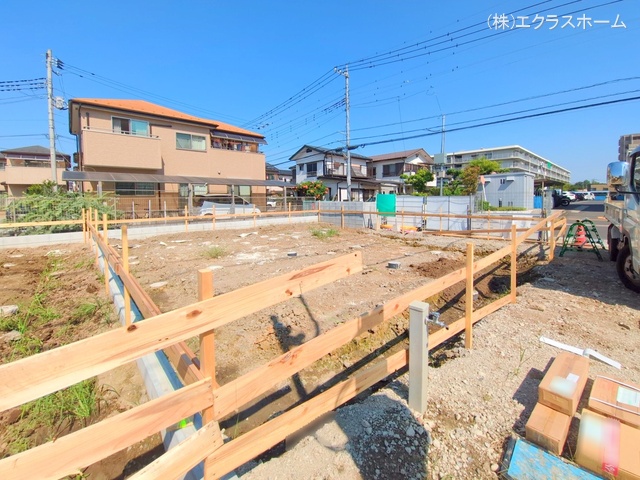 埼玉県春日部市小渕の新築戸建て基礎写真 2025年9月16日撮影