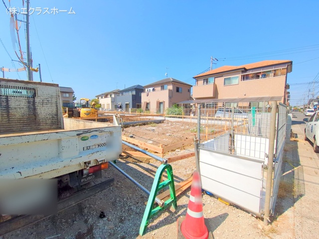 埼玉県春日部市小渕の新築戸建て基礎写真 2025年9月16日撮影