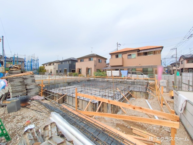 埼玉県春日部市小渕-新築戸建ての基礎写真