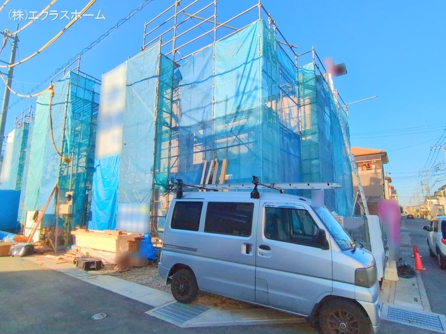 埼玉県春日部市小渕の新築戸建てシート写真 2025年11月16日撮影