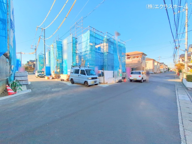 埼玉県春日部市小渕の新築戸建てシート写真 2025年11月16日撮影