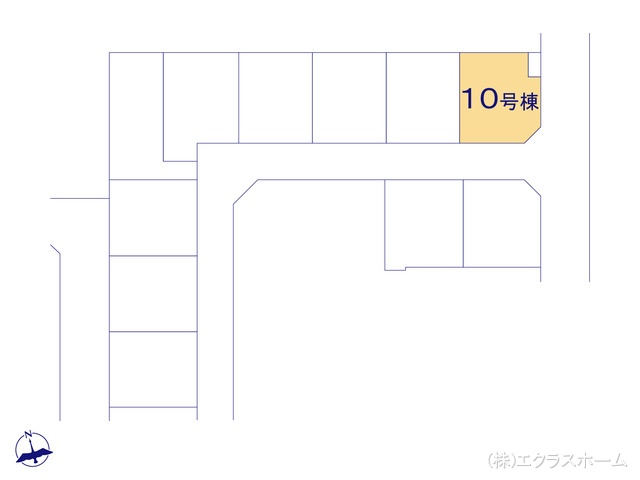 埼玉県春日部市小渕の新築戸建て全体区画図 ※図面と異なる場合は現況を優先