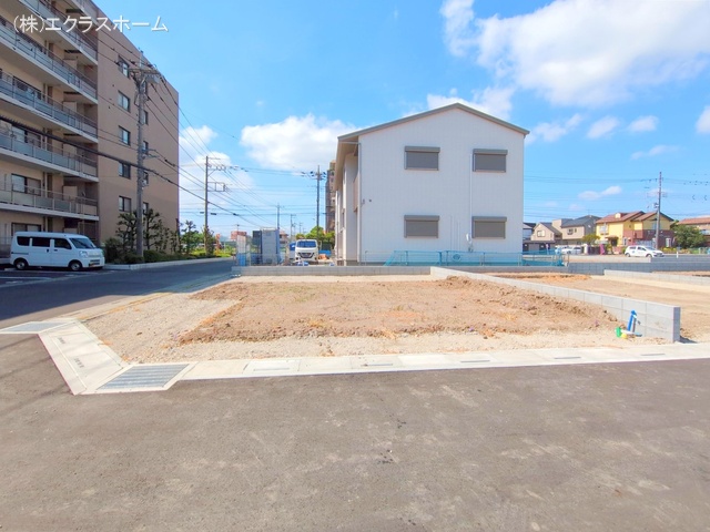 埼玉県春日部市小渕の新築戸建て更地・土地写真 2025年7月21日撮影
