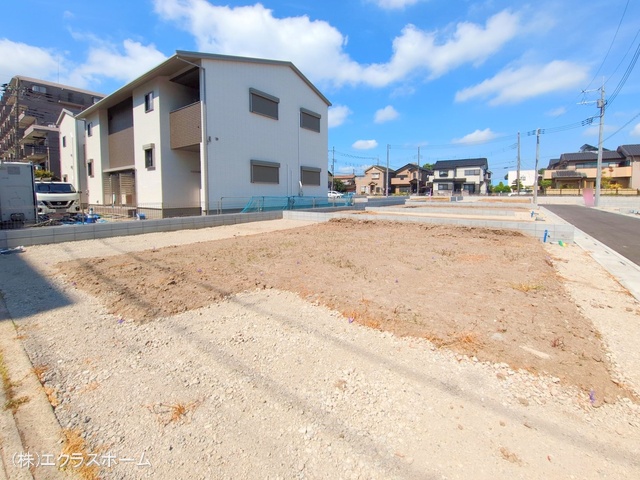 埼玉県春日部市小渕の新築戸建て更地・土地写真 2025年7月21日撮影