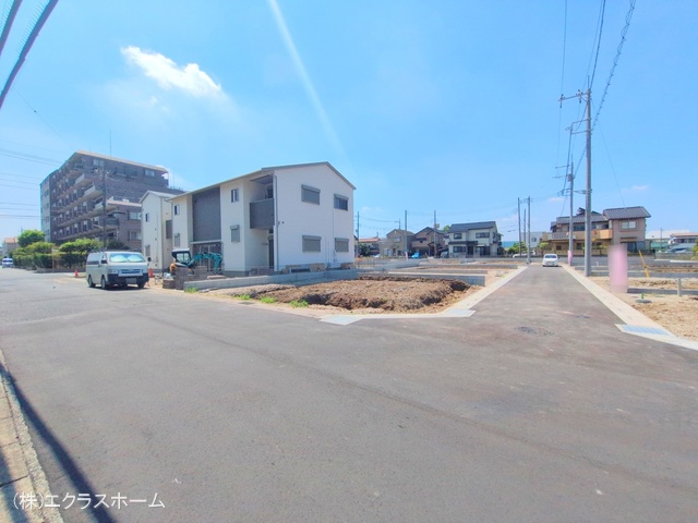 埼玉県春日部市小渕の新築戸建て更地・土地写真 2025年8月18日撮影