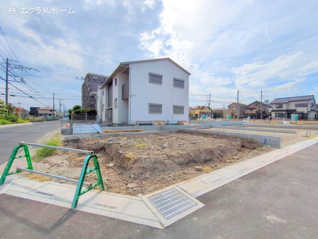 埼玉県春日部市小渕の新築戸建て更地・土地写真 2025年9月2日撮影