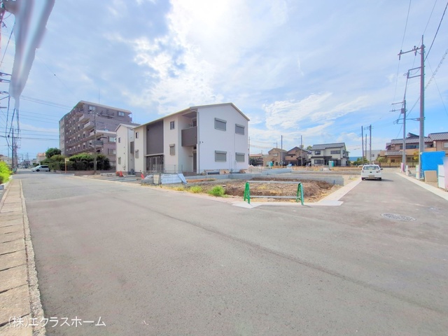 埼玉県春日部市小渕の新築戸建て更地・土地写真 2025年9月2日撮影