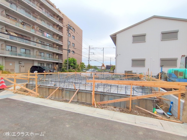 埼玉県春日部市小渕の新築戸建て基礎写真 2025年10月2日撮影