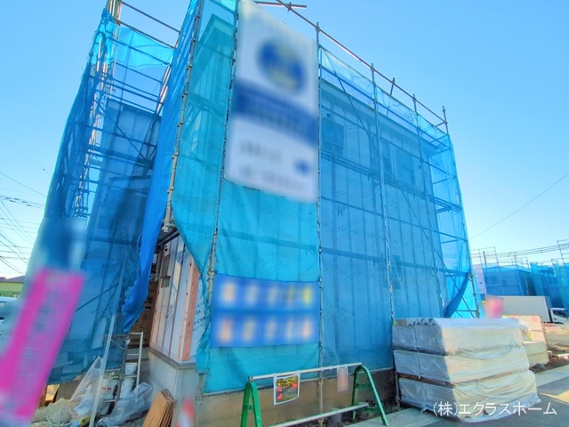 埼玉県春日部市小渕の新築戸建てシート写真 2025年11月16日撮影