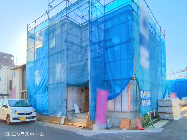 埼玉県春日部市小渕の新築戸建てシート写真 2025年11月16日撮影