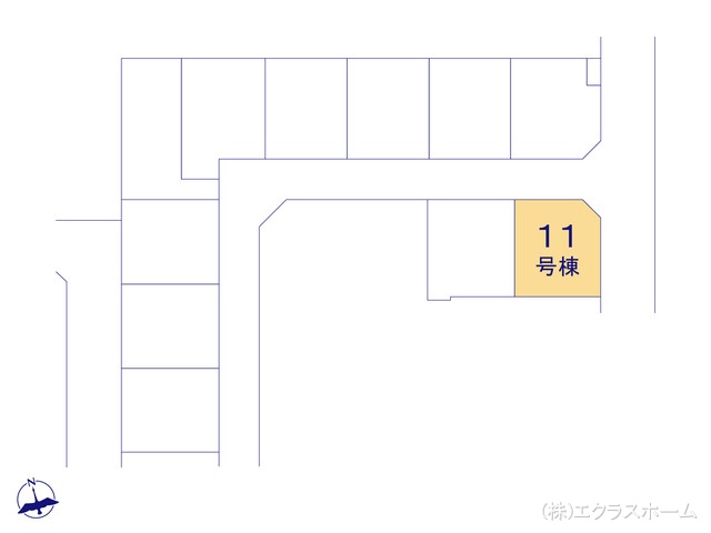 埼玉県春日部市小渕の新築戸建て全体区画図 ※図面と異なる場合は現況を優先
