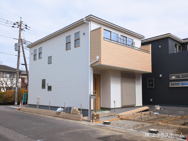 埼玉県春日部市大沼６丁目の新築戸建て外構写真 2026年3月1日撮影