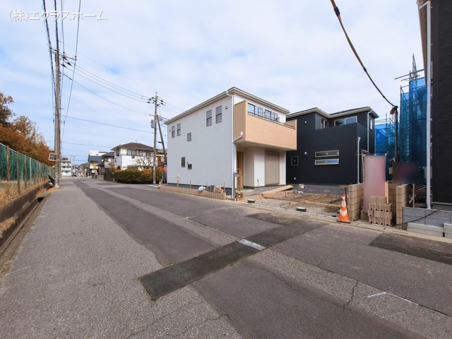 埼玉県春日部市大沼６丁目の新築戸建て外構写真 2026年3月1日撮影