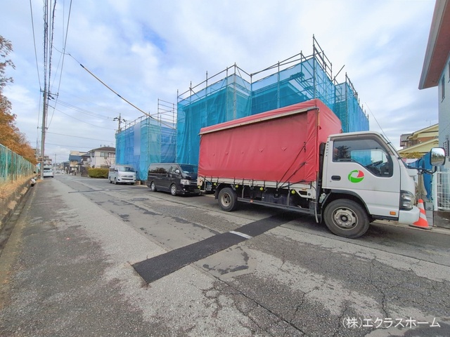 埼玉県春日部市大沼６丁目の新築戸建てシート写真 2026年2月16日撮影