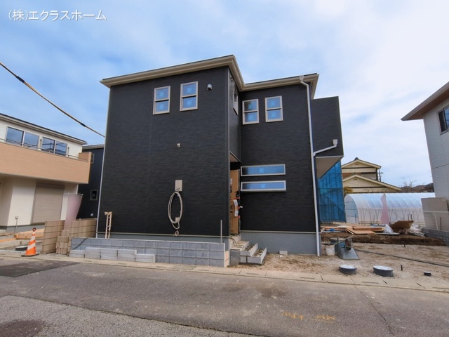 埼玉県春日部市大沼６丁目の新築戸建て外構写真 2026年3月1日撮影