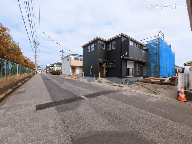 埼玉県春日部市大沼６丁目の新築戸建て外構写真 2026年3月1日撮影