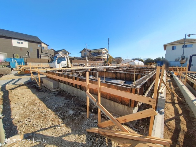 埼玉県春日部市大沼６丁目の新築戸建て基礎写真 2026年1月8日撮影