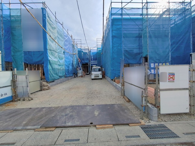 埼玉県春日部市大沼６丁目の新築戸建て上棟写真 2026年2月4日撮影