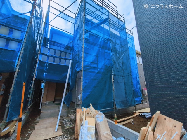 埼玉県春日部市大沼６丁目の新築戸建てシート写真 2026年3月1日撮影