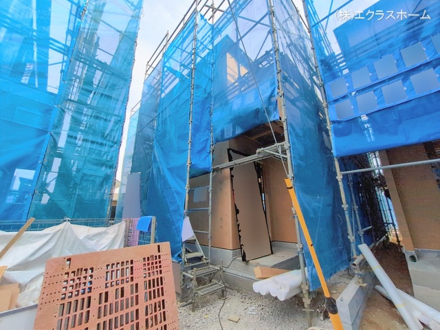 埼玉県春日部市大沼６丁目の新築戸建て上棟写真 2026年2月4日撮影