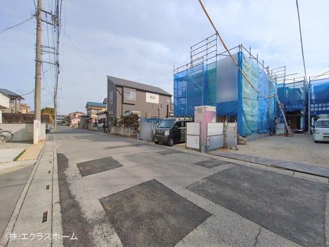 埼玉県春日部市大沼６丁目の新築戸建て上棟写真 2026年2月4日撮影