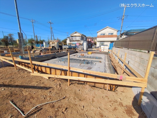 埼玉県春日部市大沼６丁目の新築戸建て基礎写真 2026年1月8日撮影