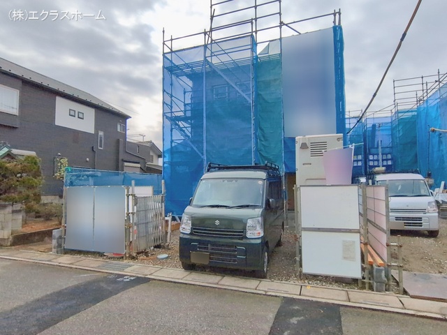 埼玉県春日部市大沼６丁目の新築戸建て上棟写真 2026年2月16日撮影