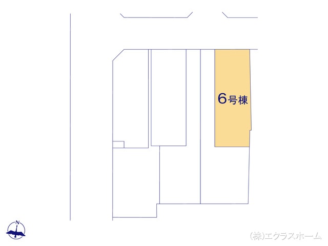 埼玉県春日部市大沼6丁目の新築戸建て全体区画図 ※図面と異なる場合は現況を優先