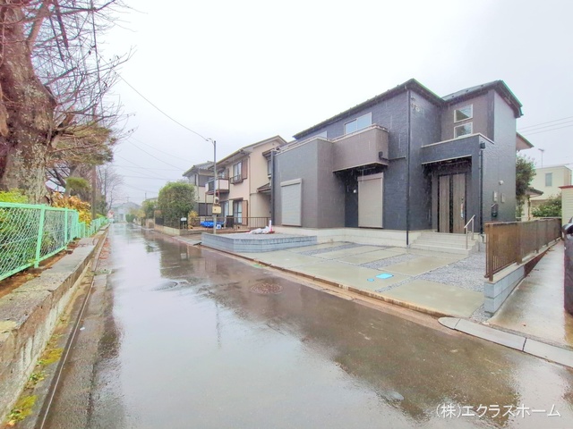 埼玉県春日部市西金野井の新築戸建て完成写真 2025年12月23日撮影