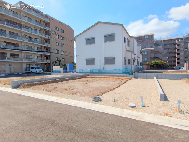 埼玉県春日部市小渕の新築戸建て更地・土地写真 2025年7月21日撮影