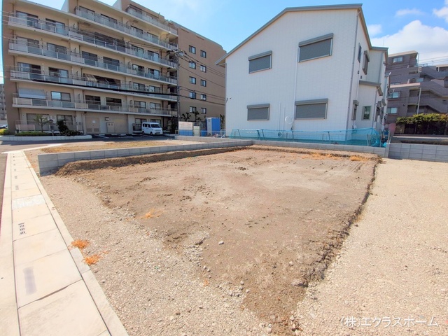 埼玉県春日部市小渕の新築戸建て更地・土地写真 2025年7月21日撮影