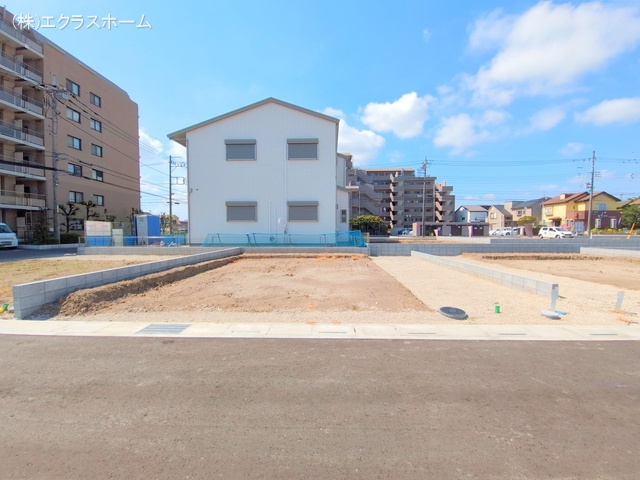 埼玉県春日部市小渕の新築戸建て更地・土地写真 2025年7月21日撮影
