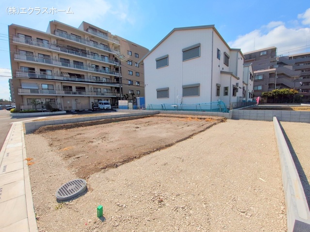 埼玉県春日部市小渕の新築戸建て更地・土地写真 2025年7月21日撮影