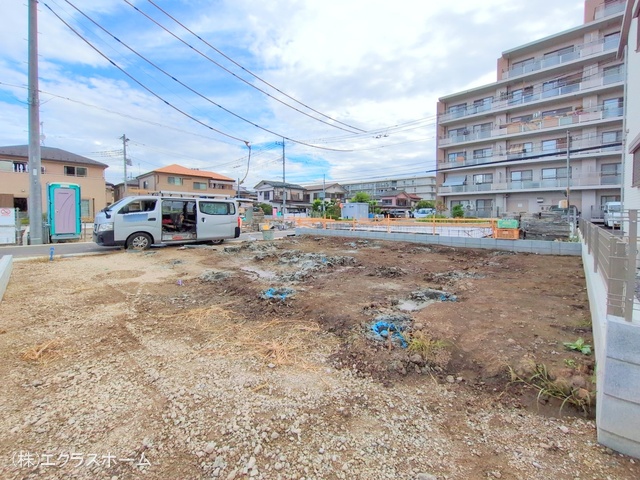 埼玉県春日部市小渕の新築戸建て更地・土地写真 2025年10月5日撮影