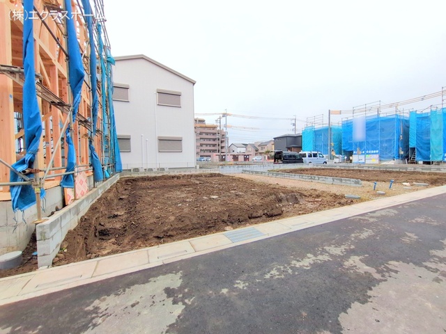 埼玉県春日部市小渕の新築戸建て更地・土地写真 2025年10月15日撮影