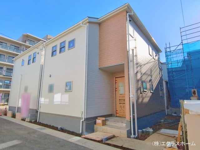 埼玉県春日部市小渕の新築戸建て外構写真 2026年1月7日撮影